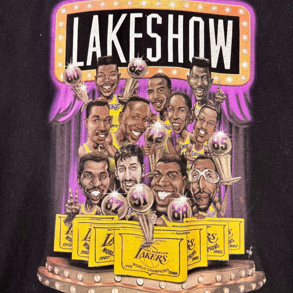 Mitchell & Ness NBA LAB "Lakeshow" Los Angeles Lakers Graphic TShirt Size L