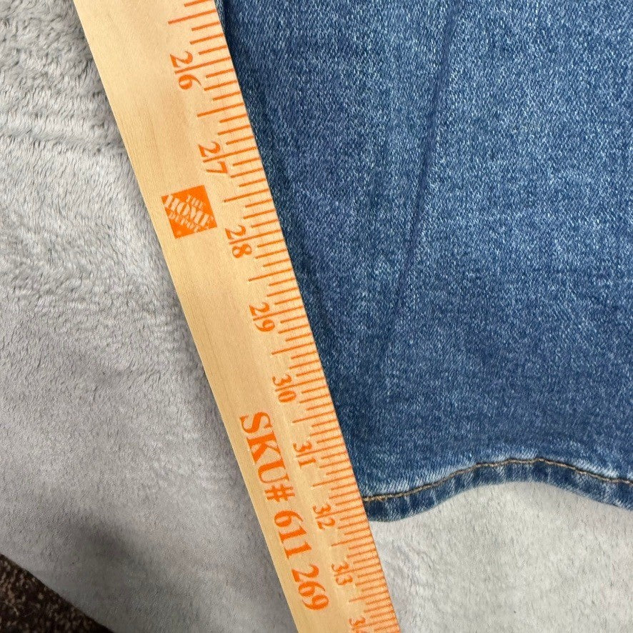 Levi Strauss 505 Mens Jeans W40 L32 Blue Medium Wash Straight Fit Denim Pants