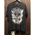 Thou Shalt Suffer Black Metal Graphic T-Shirt Yazbek Heavyweight Mens Large