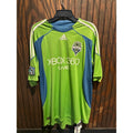 Adidas Seattle Sounders FC Xbox 360 Live Jersey Green Blue MLS Mens XL 24x34