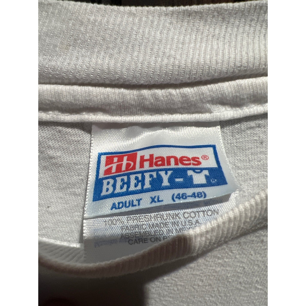 Vintage 1996 Atlanta Centennial Olympic Games T-Shirt White XL Hanes 100 Years
