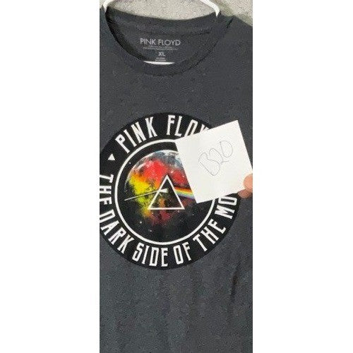 Pink Floyd The Dark Side of the Moon Graphic T Shirt Mens XL Gray Concert Tour