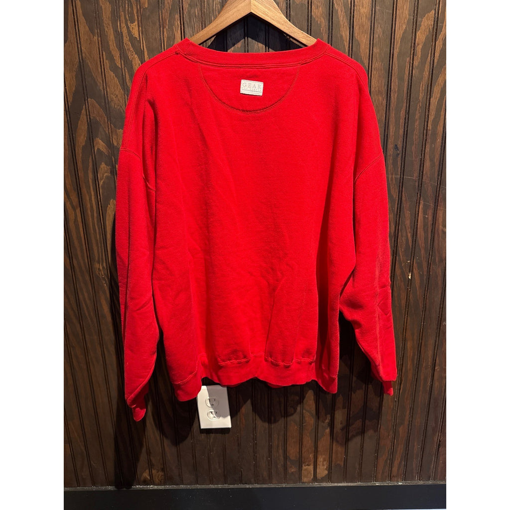 Vintage University of Wisconsin 1994 Rose Bowl Sweatshirt Red XL 28x28 Badgers