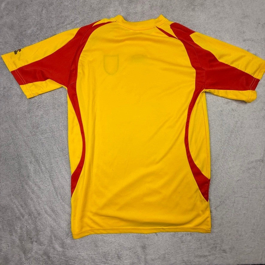 Guinea National Football Team Soccer Jersey Shirt Yellow Red Adult Size L