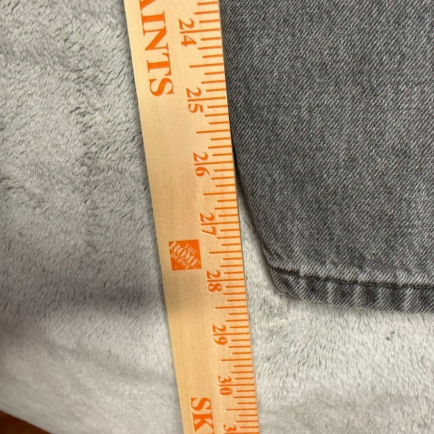 Levi Strauss Co 550 38x30 Relaxed Fit Gray Denim Jeans Mens