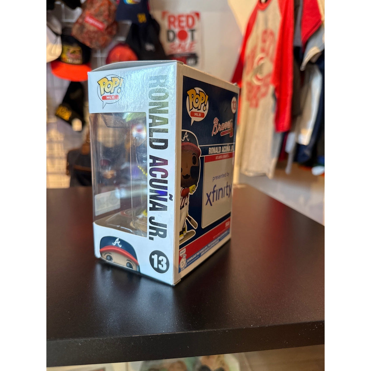 Funko Pop MLB Atlanta Braves Ronald Acuña Jr 13 Vinyl Figure Special Edition