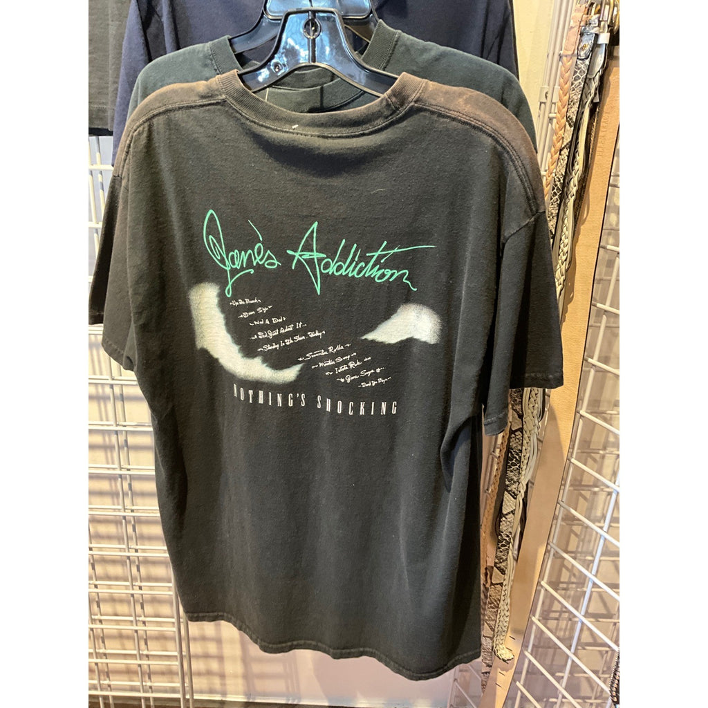 Vintage Janes Addiction Nothings Shocking Band T-Shirt Hanes Heavyweight Large