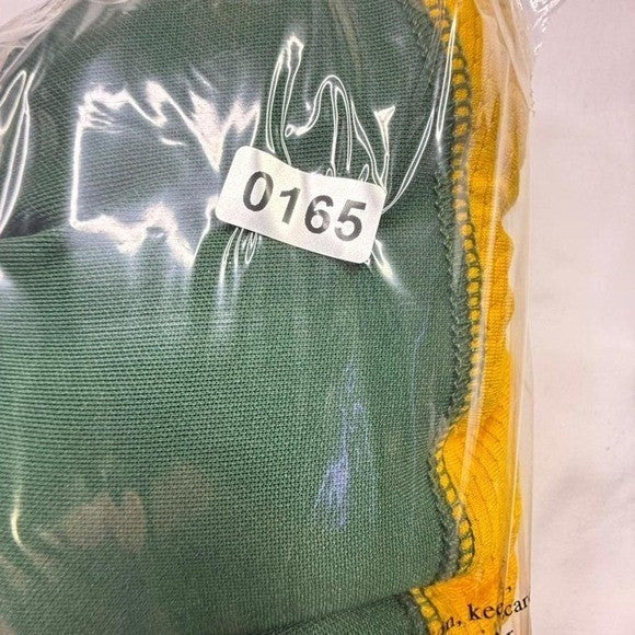 Green Bay Packers NFL Team Apparel Polo Shirt Men's Large Green Yellow