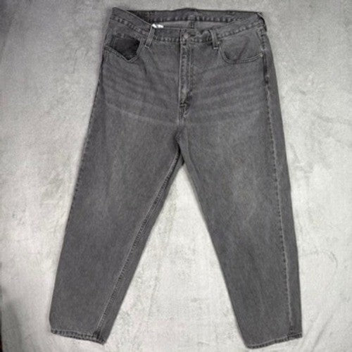 Levi Strauss Co 550 38x30 Relaxed Fit Gray Denim Jeans Mens