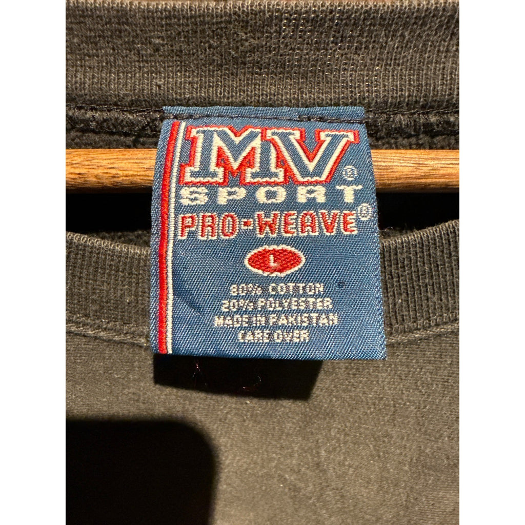 Vintage MV Sport Pro-Weave Nebraska Huskers Sweatshirt Faded Black XL 26x30