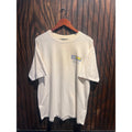 Vintage AM 750 WSB Radio Atlanta T-Shirt Cream Graphic Tee XL 30.5x24