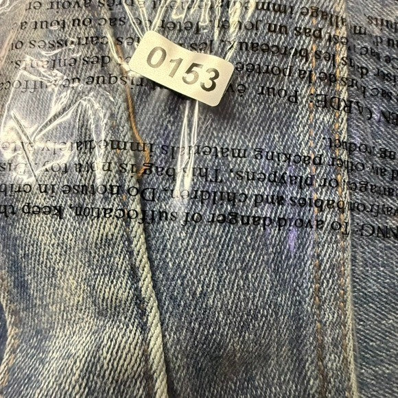 H&M Men's Skinny Jeans Premium Denim 12oz Selvedge Blue Wash Size 32x32