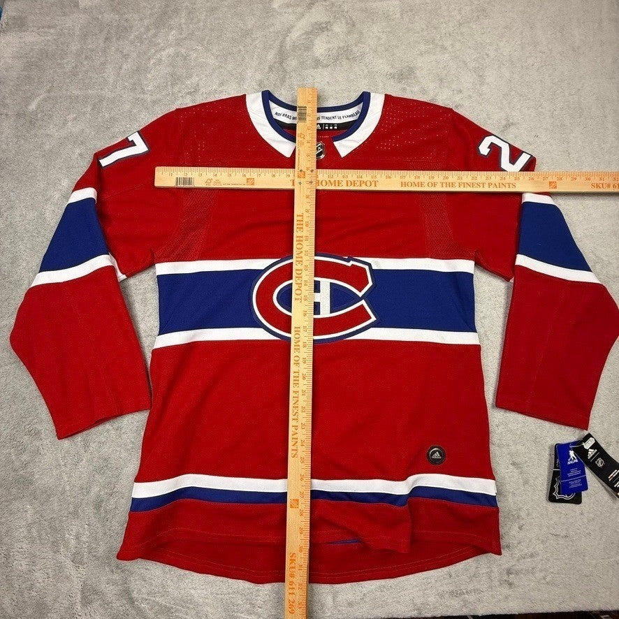 NWT Montreal Adidas Authentic Jersey Alex Galchenyuk 27 Red NHL Hockey Mens 46