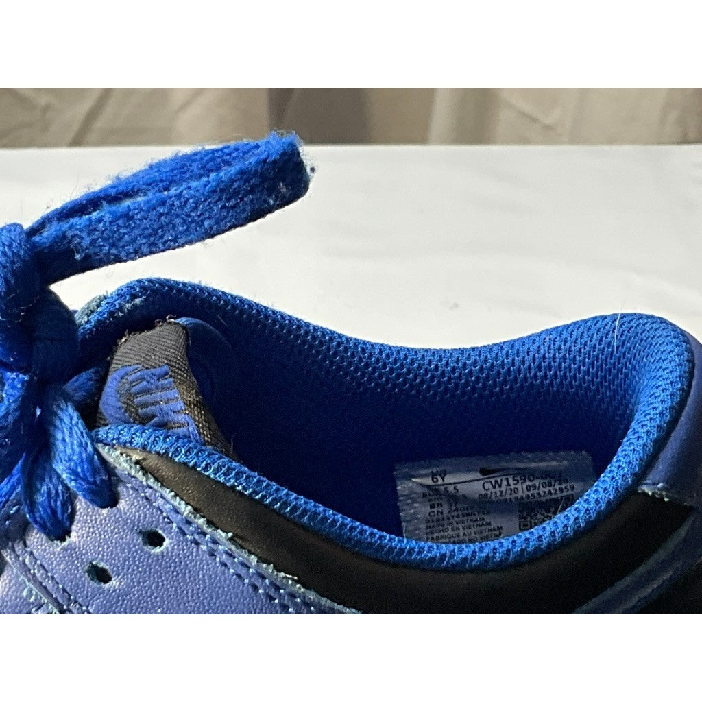 Nike Dunk Low Blue Black Youth Kids Shoes CW1590 400 Size 6Y
