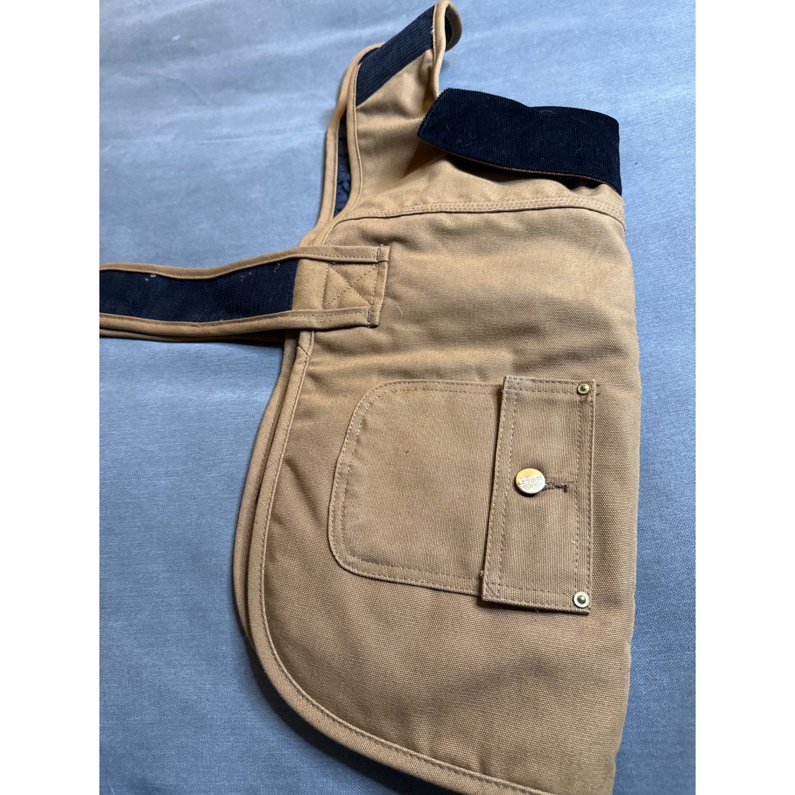 Carhartt Chore Coat Dog Vest Brown Cotton Duck Canvas Water Repellent P000034020