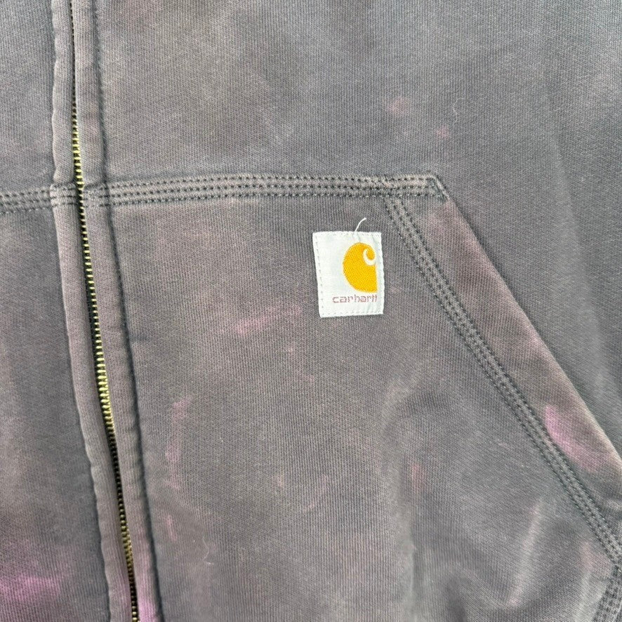 Carhartt Rain Defender Loose Fit Mens Full Zip Hoodie Jacket Size L