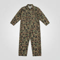 Vintage Kmart Duck Camo Coveralls Jumpsuit Mens 46 Regular Workwear Hunting Zip