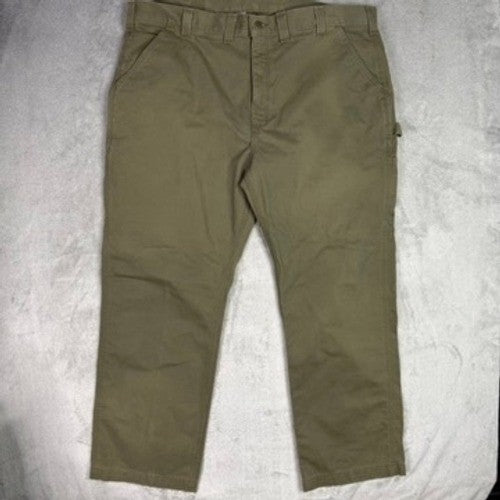 Carhartt Relaxed Fit Work Pants Khaki Mens 44x30 Carpenter Utility