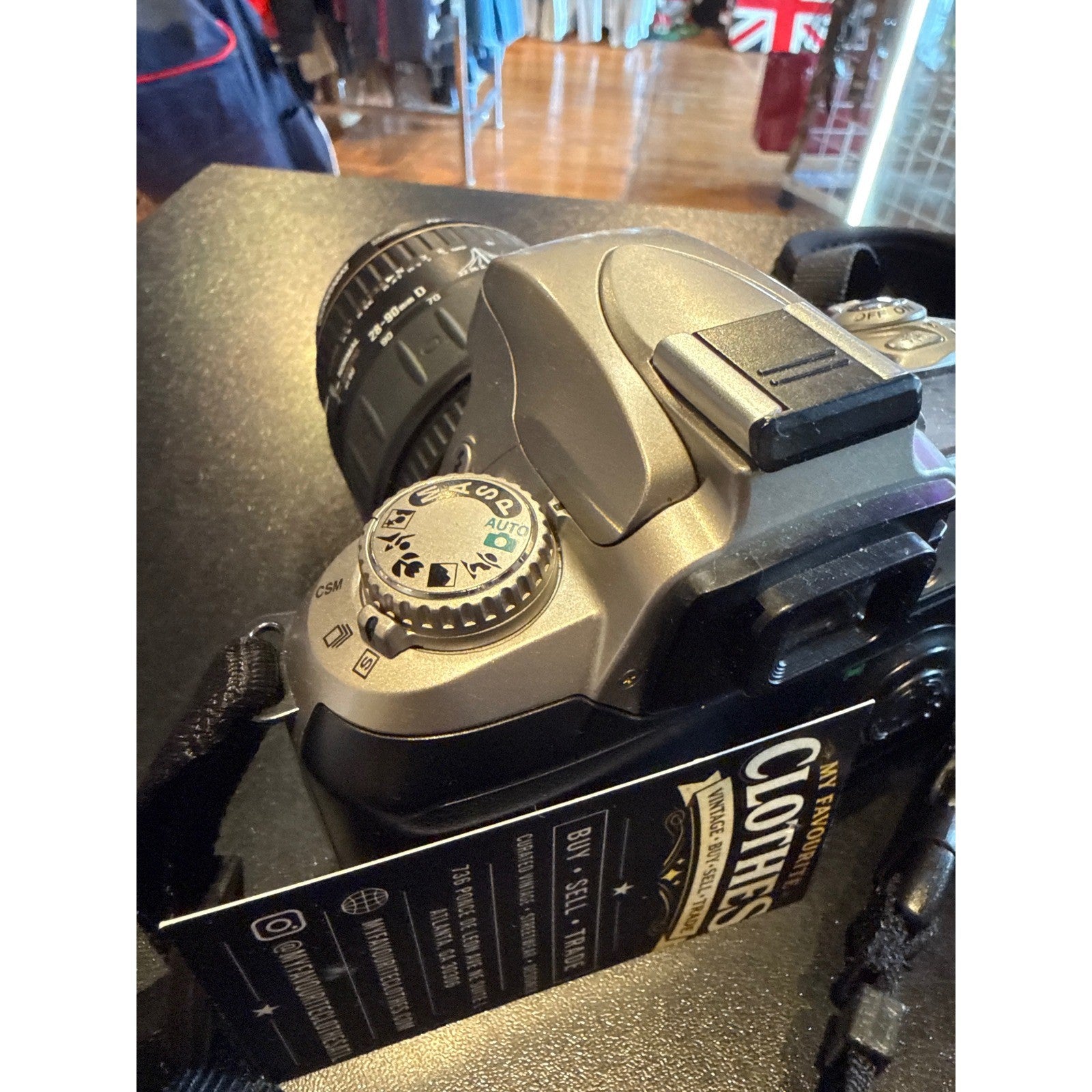 Nikon N75 35mm SLR Film Camera Silver with AF Nikkor 28-80mm Lens Kit