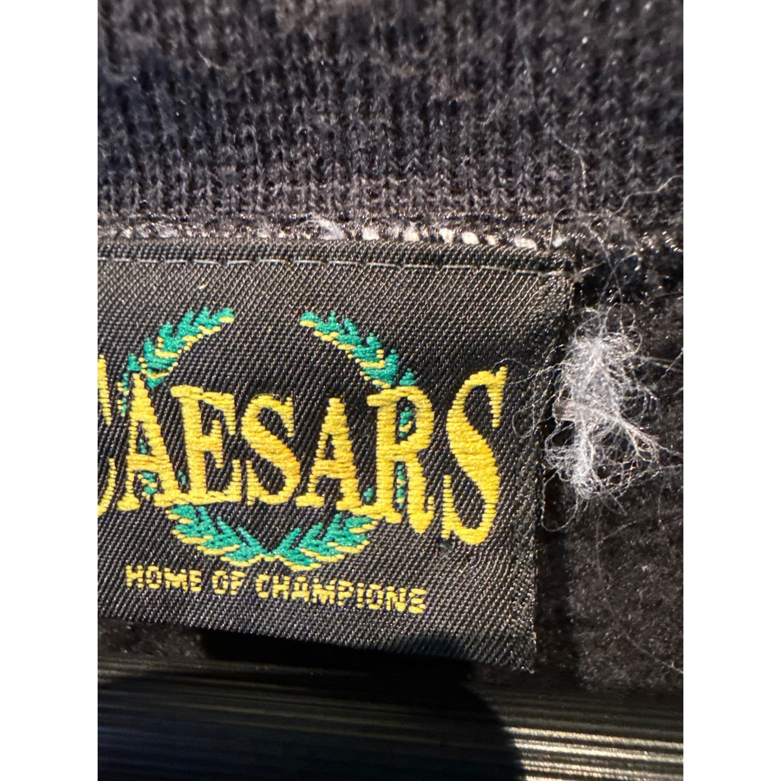 Vintage 1996 Bowe vs Holyfield 3 Caesars Palace Boxing Sweatshirt Black XL 24x30