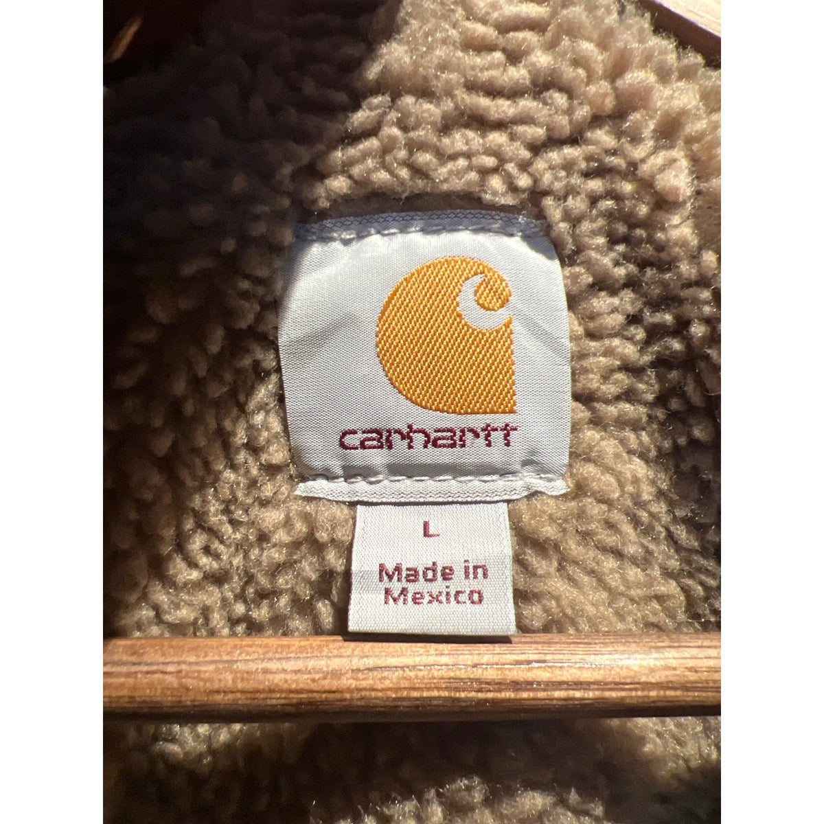 Carhartt Sandstone Ridge Coat Sherpa Lined Work Jacket Dark Brown C61 DKB Mens