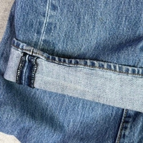 Levi Strauss 501 Original Fit Jeans Medium Wash Button Fly Mens W36 L32