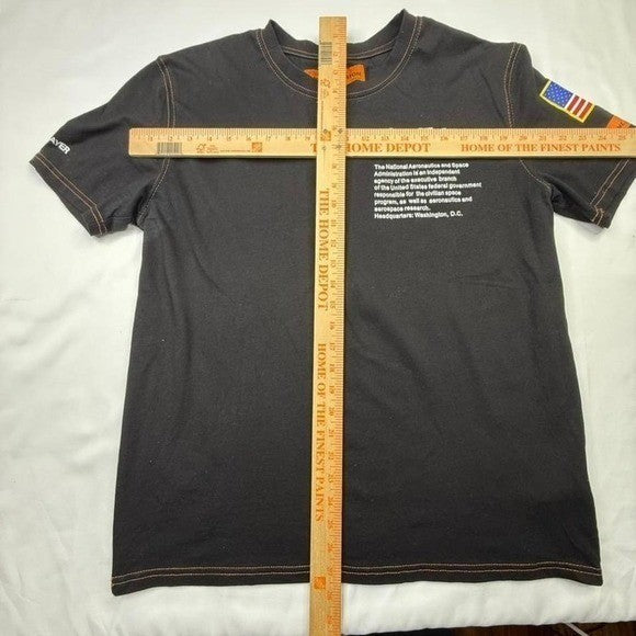 Heron Preston NASA Black Short Sleeve T Shirt Men Size L