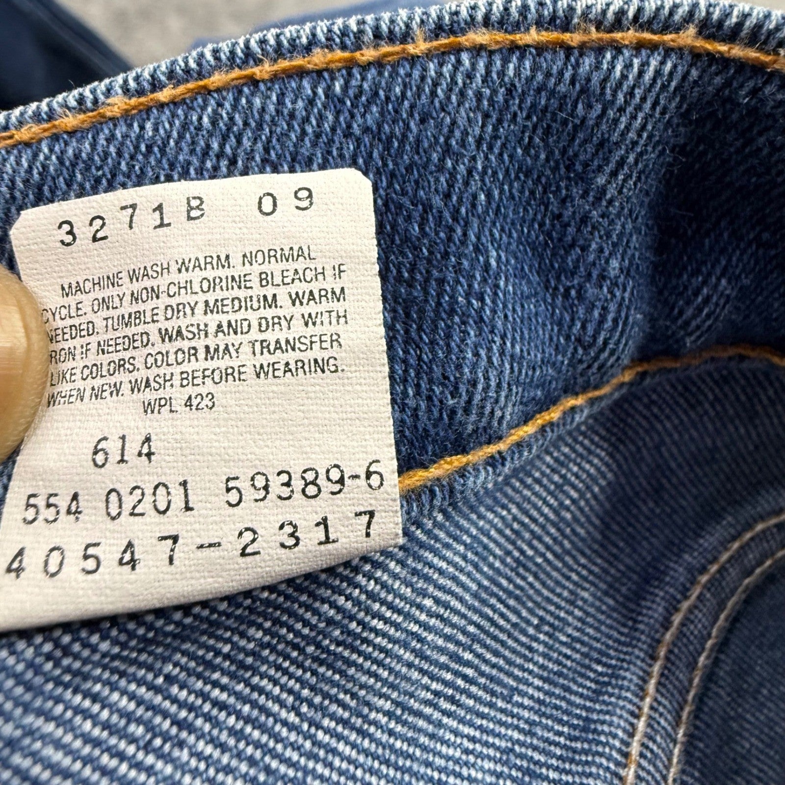 Levi's 501 Original Fit Jeans Medium Wash Button Fly Men's 38x29