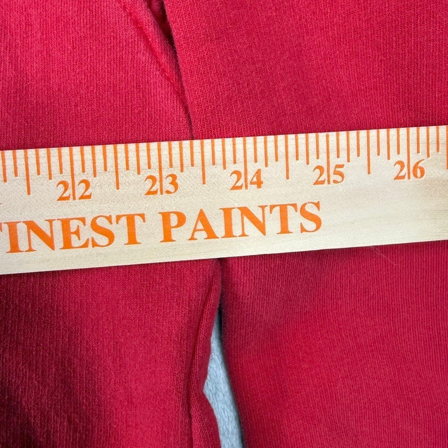 US POLO ASSN Red Hoodie Sweatshirt Since 1890 Graphic Print Pullover Size XL