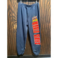 Vintage 1992 Atlanta Braves World Series Trench Sweatpants Navy Blue Mens Medium