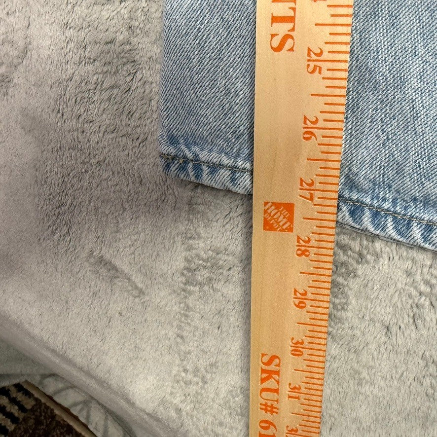 Levi's 94 Baggy Bootcut Jeans Light Wash Denim Size 31