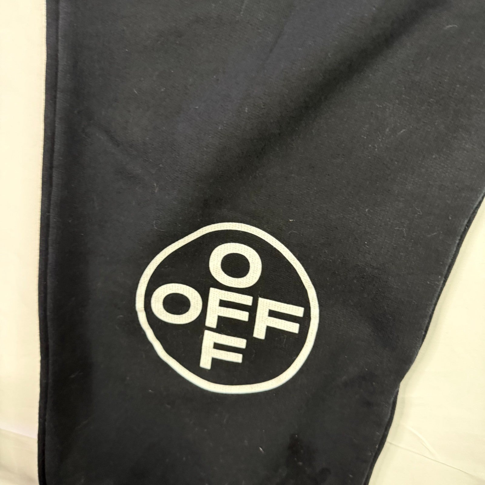 Off White Mariana De Silva Sweatpants Black Season 19 XL