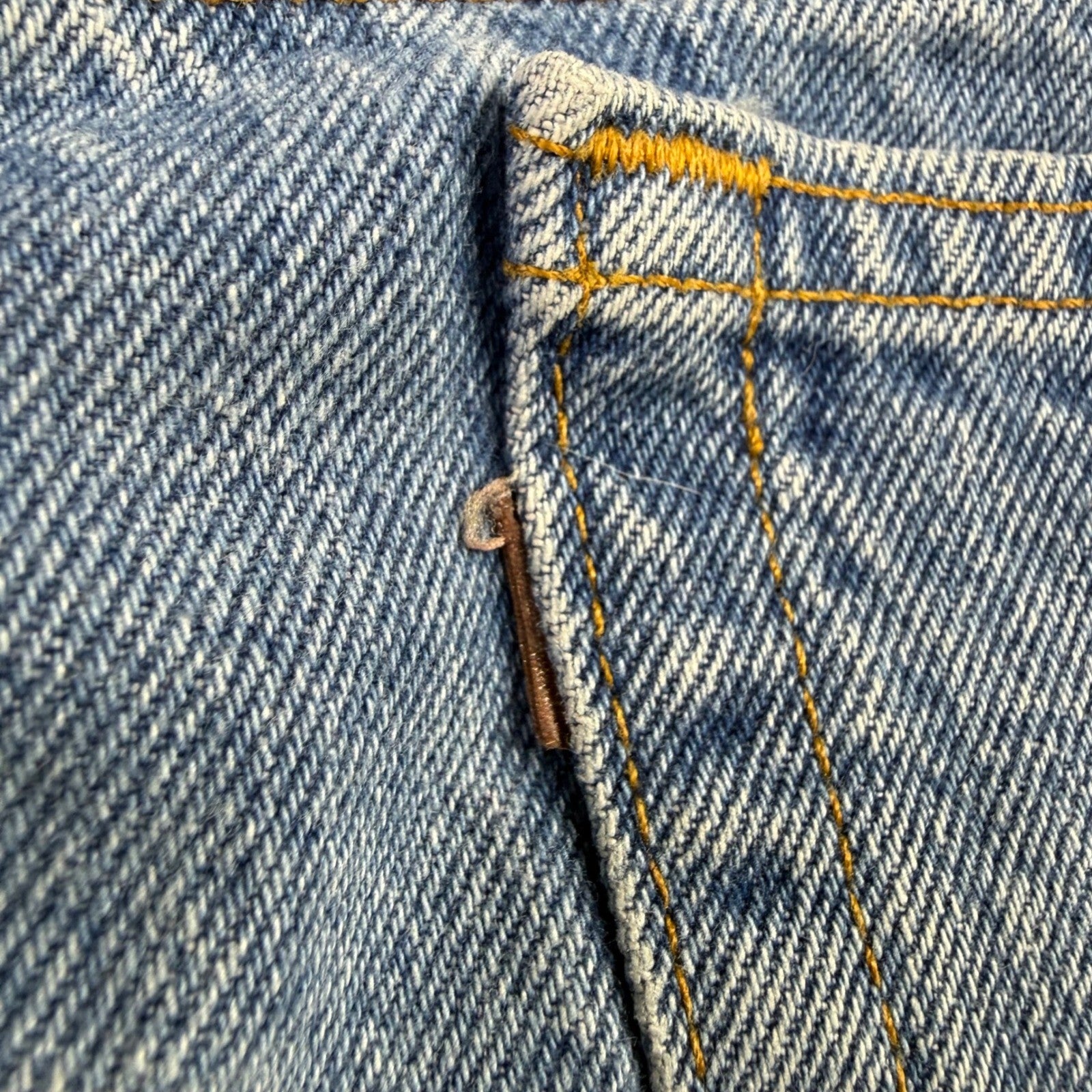 Levi Strauss Signature Mens Loose Pleated Light Wash Denim Jeans Size 40x30
