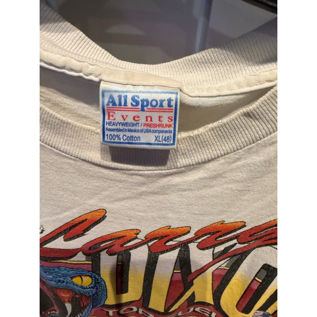 Vintage 1999 Larry Dixon NHRA Top Fuel Racing T-Shirt Miller Lite XL All Sport