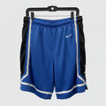 Nike Duke Blue Devils Basketball Shorts Mens Medium Blue Black Mesh NCAA Team