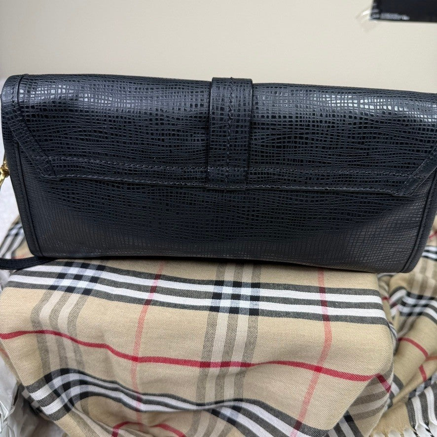 Fossil Emma Black Crossbody Bag with Adjustable Strap