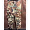US Military Issue Woodland Camo BDU Cargo Pants Tactical Ripstop Trousers Mens