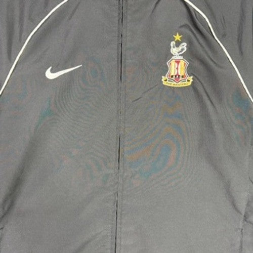 Nike Dri-Fit Black Full Zip Jacket Athletic Track Jacket Men's Size M