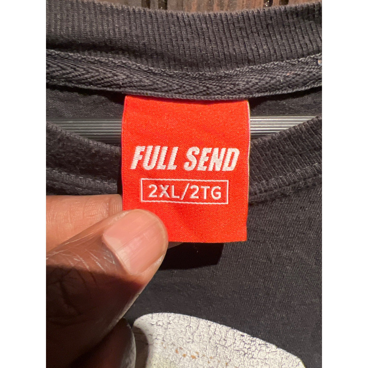 Full Send Hasbulla U.S. Tour 2023 T-Shirt Black Graphic Tee Nelk Boys XXL