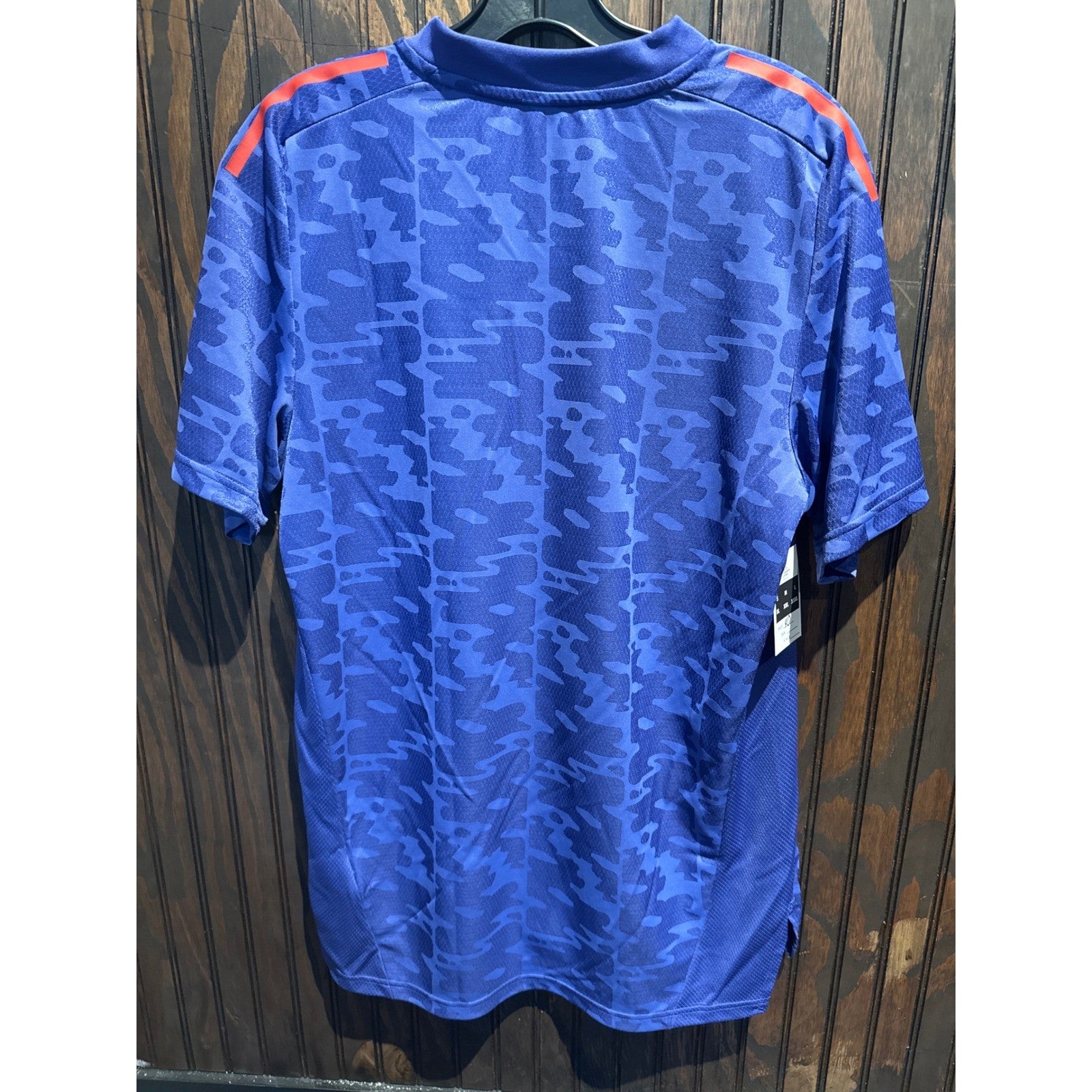 Adidas Seattle Sounders FC Primeblue Soccer Jersey Blue Orange Large L Signed