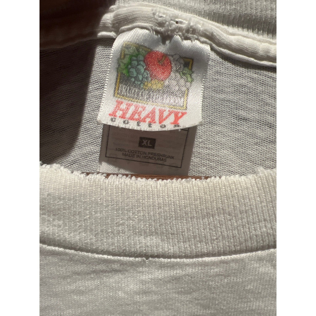 Vintage Fruit of the Loom Great American Cleanup Georgia T-Shirt White m