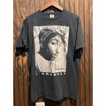 Fruit of the Loom Tupac Makaveli Graphic T-Shirt Mens Black 90s Hip Hop Tee