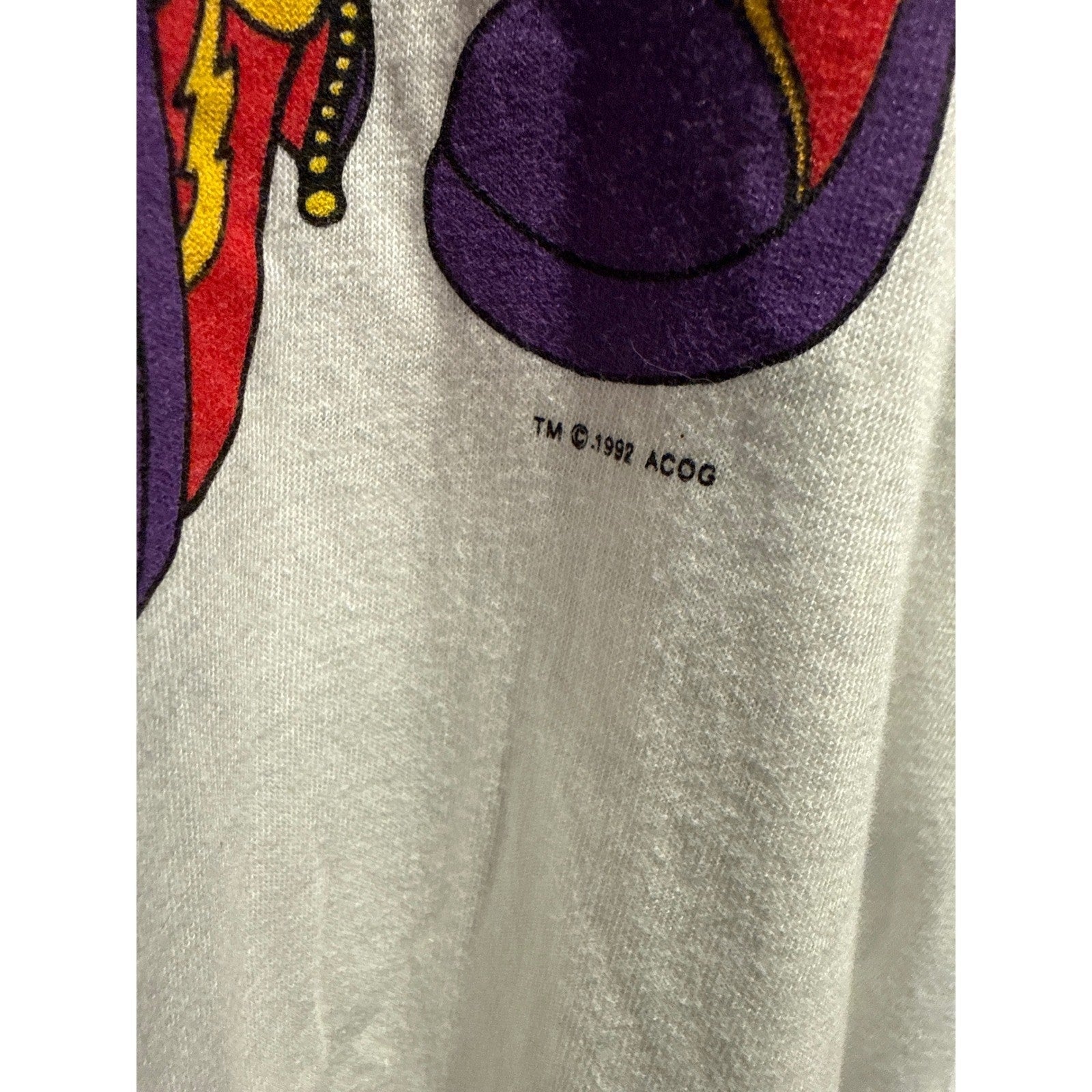 Vintage 1996 Atlanta OlympicsWhatizit Izzy Mascot T-Shirt White XL Single Stitch