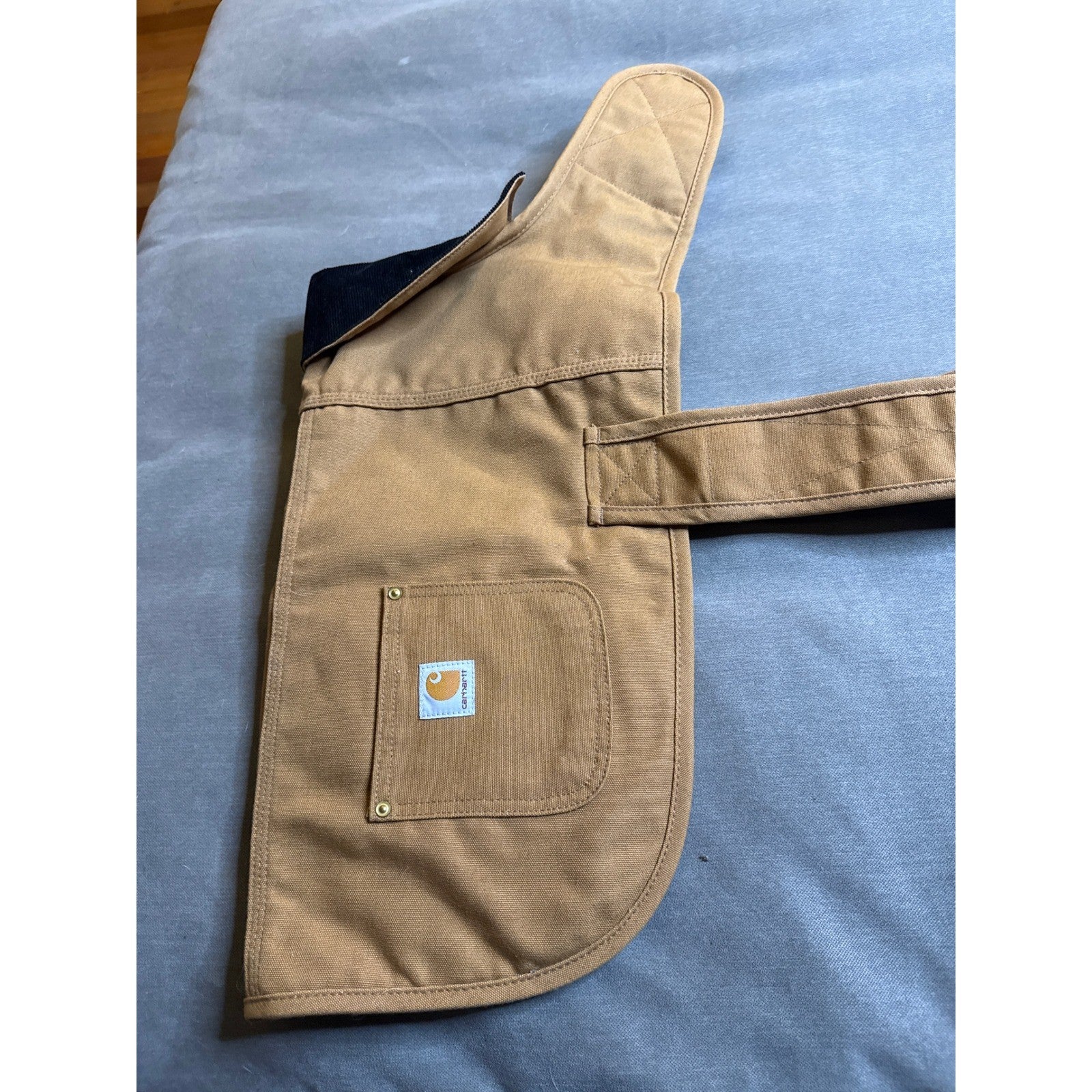 Carhartt Chore Coat Dog Vest Brown Cotton Duck Canvas Water Repellent P000034020