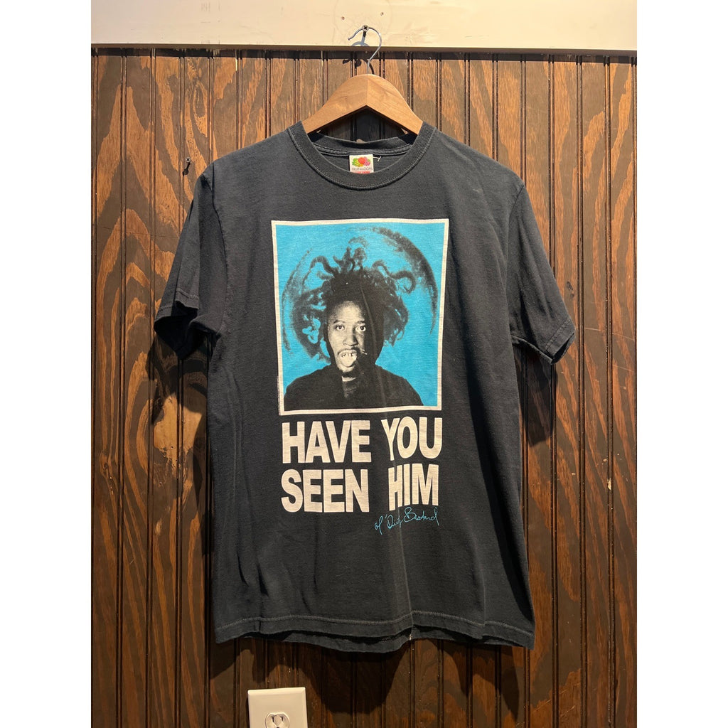 Ol Dirty Bastard ODB Have You Seen Him Graphic T-Shirt Black Mens Medium