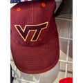 Virginia Tech Hokies Baseball Cap Maroon Orange VT Logo NCAA Adjustable Hat