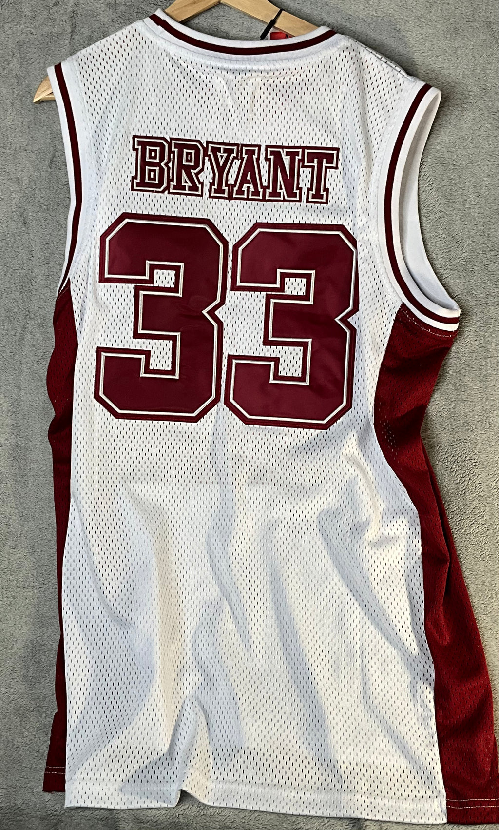 Headgear Classics Kobe Bryant Lower Merion High School Basketball Jersey 2XL