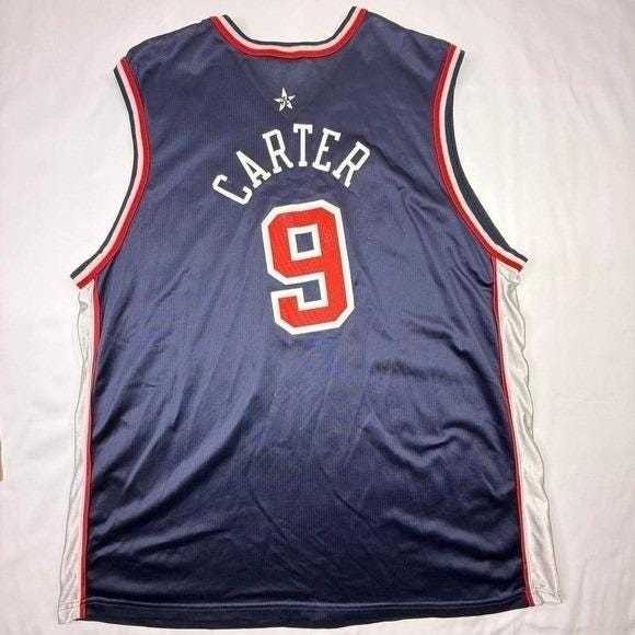 Champion USA Basketball Jersey Number 9 Vince Carter 52 XXL Authentic Apparel