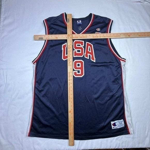 Champion USA Basketball Jersey Number 9 Vince Carter 52 XXL Authentic Apparel