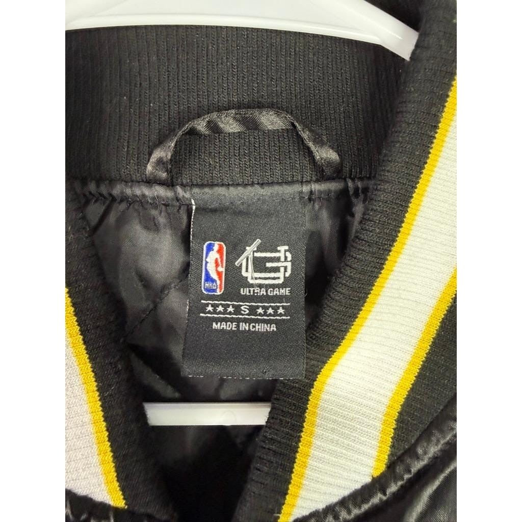 Los Angeles Lakers Satin Bomber Jacket NBA Officially Licensed Ultra Game Size S